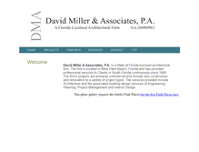Tablet Screenshot of davidmillerarchitect.com